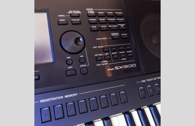 Yamaha PSR-SX900 Keyboard, Used (SN:BCCY01001) - Image 5